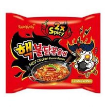 Samyang Hot Chicken Flavor Ramen-2xSpicy Лапша очень острая со вкусом курицы, 140 г