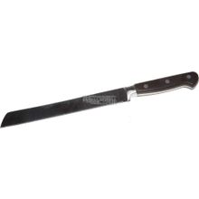 Нож хлебный с деревянной ручкой Legioner "Augusta" 47865 (нерж лезв, 180мм)