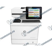 Цветное МФУ HP "Color LaserJet Enterprise MFP M577c" A4, лазерный, принтер + сканер + копир + факс, ЖК 8.0", бело-черный (USB2.0, LAN) [135735]