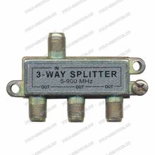 Сплиттер 3-WAY (5-900МГц)