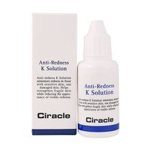 CIRACLE Anti-Redness K Solution Тонер для быстрогоснятия раздражения и седативного действия для покрасневшей, чувствительной кожи, 30 ml