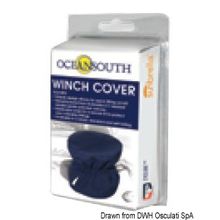 Osculati Winch cover self-tailing 315 x 290 mm blue, 68.098.12