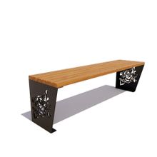 Банкетка садовая «РОЗА» (0,6м)