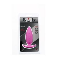 Dream Toys Розовая анальная пробка BOOTYFUL ANAL PLUG SMALL PINK - 9,5 см.