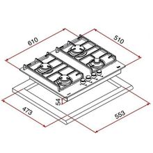 TEKA CGW LUX 60 4G AI AL CI NAT