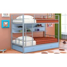 Формула мебели Двухъярусная кровать Севилья-3ПЯ голубая