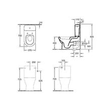 Чаша унитаза Villeroy & Boch Omnia Architectura 5677 10 01