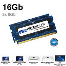 Комплект модулей памяти OWC 16GB (набор 2x 8GB) 1333MHZ DDR3 SO-DIMM 10600 для Apple 2011 iMac, mac mini, macbook pro  OWC1333DDR3S16P