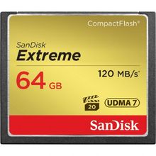 Карта Памяти CF 64Gb Sandisk Extreme 120 85 Mb s SDCFXSB-064G-G46