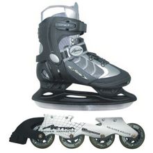 Коньки ледовые роликовые Action PW-119A