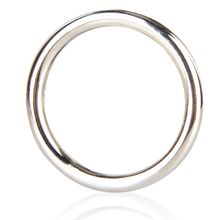 BlueLine Стальное эрекционное кольцо STEEL COCK RING - 4.8 см. (серебристый)