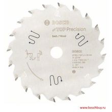 Bosch Пильный диск Bosch Top Precision Best for Wood 165х20 мм 20 зубьев по дереву (2608642385 , 2.608.642.385)