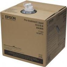EPSON C13T736100 жидкость предварительной обработки цветных и тёмных тканей для плоттеров SureColor SC-F2000, 20 литров