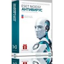 ESET NOD32 Антивирус - продление на 20 месяцев или новая лицензия на 1 год на 3ПК