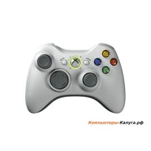 Беспроводной геймпад для XBOX 360 (белый) + игра Mass Effect (M59-00084) + игра Crackdown (Q12-00076)