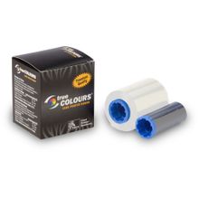 Красящая лента белая монохромная для P3XX 4XX 5XX, 1000 отпечатков (800015-109)