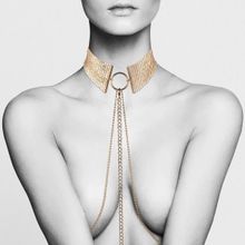 Золотистый ошейник с цепочками Desir Metallique Collar золотистый