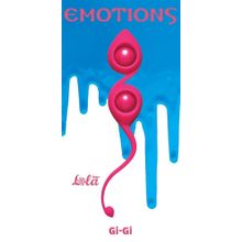 Lola toys Розовые вагинальные шарики Emotions Gi-Gi