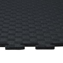 DFC Мат - пазл для фитнесса и тренажеров, 1 элемент черный