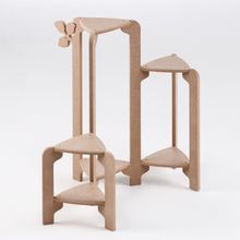 Стойка-полка для цветов четырехъярусная Флора 49х54х40 см, для декорирования