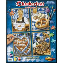 Schipper 4 шт. Октоберфест в Мюнхене 18х24 см