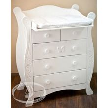 Красная звезда белый с настилом резьба 11 бабочки