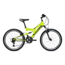 Велосипед STINGER HIGHLANDER зеленый 24" 14"