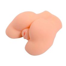 Реалистичный слепок женской попки с двумя тоннелями (93776)