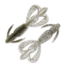 Приманка силиконовая Crazy Flapper 2.8", #460 Silver Flash Craw Keitech