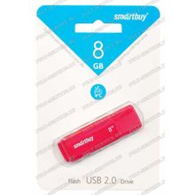 Флешка 8 Gb SmartBuy Dock Red