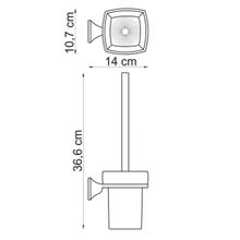 WasserKRAFT Щетка для унитаза Wern K-2527