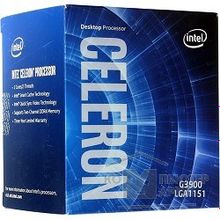 Intel CPU  Celeron G3900 Skylake BOX 2.8ГГц, 2МБ, Socket1151