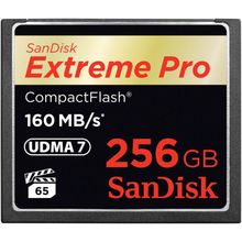 Карта памяти SanDisk Compact Flash 256GB Extreme Pro (160MB s)  SDCFXPS-256G