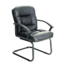 Бюрократ кожаное T-9908AXSN Low-V черное