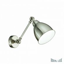 Ideal Lux Бра Ideal Lux Newton NEWTON AP1 NICKEL ID - 433396