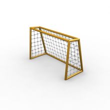 Ворота для мини-футбола CC120 (желтые)