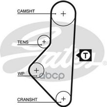 Ремень Грм Citroen Bx 82-94  Peugeot 205, 305, 309, 405 -92 Gates арт. 5050XS