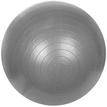 Мяч гимнастический Gum Ball 65см Серебро, в пакете