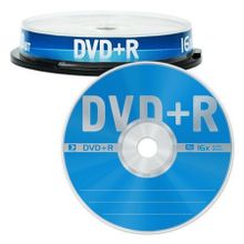 Диск DVD+R DATA STANDARD 4,7 Gb 16x, Cake Box, 10шт (13420-DSDRP04O)