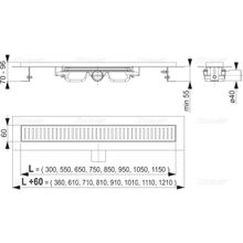 Душевой лоток Alcaplast APZ101 (APZ101-850)