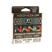 Леска Balsax Nano Neon Orange Box 100м 0,28 (10,0кг)