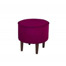Мебельстория Пуф Рона-2 фиолетовый велюр ID - 310796