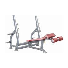 Олимпийская скамья с отрицательным наклоном, со стойками Aerofit IT7016