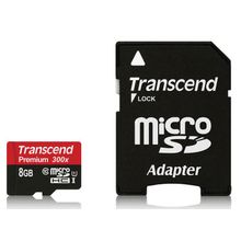 Карта памяти Transcend microSDHC 8GB