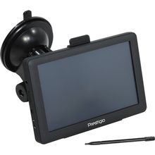 Навигатор Prestigio Geovision 5066 (128Mb RAM, 4Gb ROM, LCD 5" 800x480, FM, microSD, USB, Li-Pol)