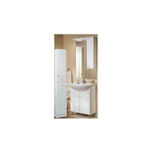 Акватон Мебель для ваннй Домус 65 (белый) - Набор мебели стандартный (зеркало-шкаф, тумба-умывальник, раковина, шкаф-колонна)