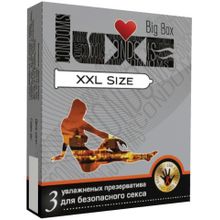 Luxe Презервативы большого размера LUXE XXL size - 3 шт.