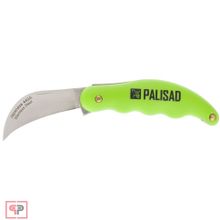 PALISAD Нож садовый, 170 мм, складной, изогнутое лезвие, пластиковая эргономичная рукоятка Palisad