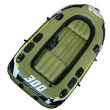 Лодка надувная Fishman 300 SET (весла+насос) JL007208-1N
