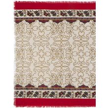 Палантин LSL33-313-07 Красный